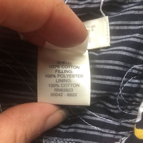 Quilted Reversible Jacket Multicolored Floral Print - Picture 11 of 11